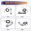 200 Kg Electronic Scale Sensor Digital Load Cell Weight Sensor Platform Scale Load Cell Durable Single Point  Sensor 7