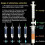 10 St för SPE Solid Phase Extraction Column Adapter 1/3/6/12ml Patron-Kontakt 3
