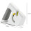Professional Multifunction 4-in-1 Knife Sharpener Serrated and Scissors Sharpening Stone Coated Base 5