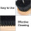 2 Pcs Pool Table Brush Cleaner Kit Billiard Table Cleaning Tool Pool Table Rail Brush Set for Billiard Table and Corner Cleaning 5