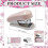 Mini Stapler and Staples Set with 400 Standard 266 Staples, Effortless , 2-25 Sheet Capacity 5