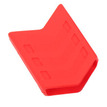 Fahrrad Kurbel Schutz Cover silikon WK10 rot 4Stk