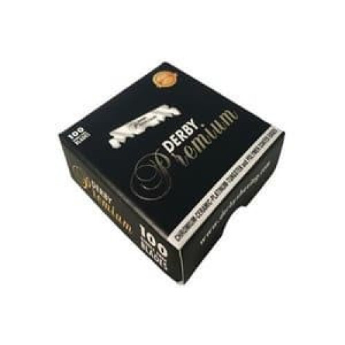 Derby 5000 Derby Premium Rasierklingen Single Edge - Barbier-Großpackung