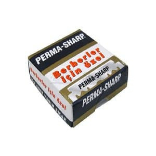 1000 Perma-Sharp Single Edge Razor Blades - Bulk Barber Pack