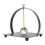 Eleganter Serviettenhalter Schwarz Eisen Arc 1