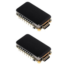 2X Placa de Desenvolvimento ESP32 C6, Tela LCD de 1,47 Polegadas, 172x320 com Luz RGB, Slot para Cartão , Compatível com para WiFi e