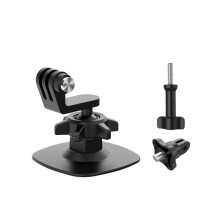 Action Camera Flexible Adaptive Fixed Base for Helmet Mounting Bracket for Insta360X5 Sports Camera Motorcycle
