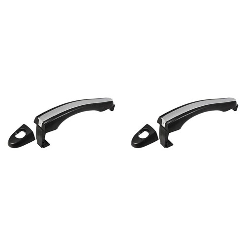 2X 82651-3L000 Front Left Outer Door Handle for  Azera 2006-2011Exterior Door Puller Handle Chrome Trim