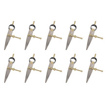 10X Cuir Artisanat en Rotation Outil de Bricolage Aile Séparateur Réglable en Acier Artisanat en Cuir Faisant Outil en Rotation de Séparation Aile