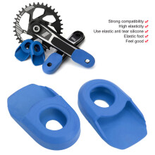 Silikon Kurbel Schutz套 Mountainbike 2x Blau