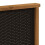 VidaXL vidaXL Outdoor-Sofagarnitur 6 stk. Natur 6