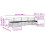 VidaXL vidaXL Outdoor-Sofagarnitur 6 stk. Natur 8