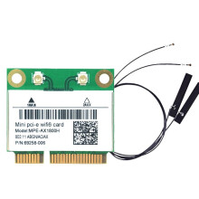RTL8852BE WIFI6-Kaart+Interne Antennes AX1800M WiFi Bluetooth5.2 2,4GHz/5GHz WIFI-Kaartadapter 802.11ax voor Win10/Win11