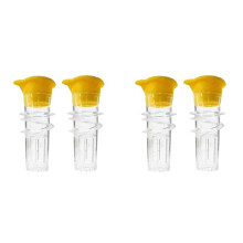 4X  Presse-Citron, Presse-Agrumes à Vis, Presse-Citron Manuel en Plastique, Presse-Citron, Presse-Agrumes Compact