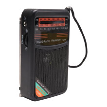 Pocket Radio Portable Full Band Radio AM/FM/SW Radio with Rechargeable Battery Support Earphone MiniRadio for Old,A