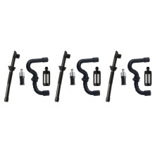 3X Filtro de ÓLeo CombustíVel da Linha de CombustíVel para Motosserra Ms 180 017 018 Ms170 Ms180 Motosserra
