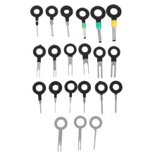 63Pc Terminals Removal Key Tools Set for Car, Auto Electrical Wiring Crimp Connector Pin Extractor Puller Repair Remover