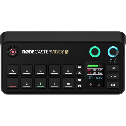 Rode RODE RODECaster Video S Podcast Switcher 4 HDMI USB Inputs for 1080p60 Streaming 1