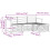 VidaXL vidaXL Outdoor-Sofagarnitur 4 stk. Natur 7