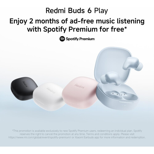 Xiaomi XIAOMI Redmi Buds 6 Play Wireless Bluetooth Headphone in-ear 10mm Large Dynamic 2