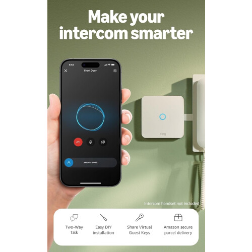 Ring Ring Intercom Audio Smart System with Virtual Keys Remote Access DIY Setup 1