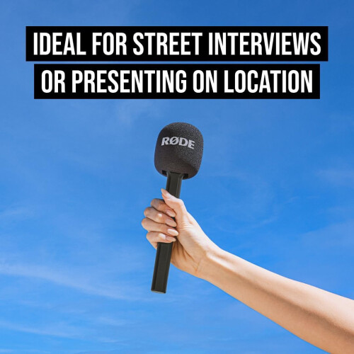 Rode RODE Interview GO Handheld Adapter for Wireless GO and Wireless GO II Microphone 2