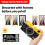 Kodak KODAK Mini Shot 2 Retro 4PASS 2-in-1 Camera Printer Combo Yellow 38 Sheet Bundle 5