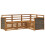 VidaXL vidaXL Outdoor-Sofagarnitur 4 stk. Natur Polyester 2