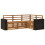 VidaXL vidaXL Outdoor-Sofagarnitur 4 stk. Natur Polyester 2