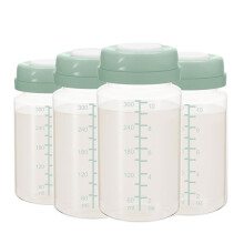 4 Stück 10-Oz-Muttermilchflaschen für  22-Oz-Muttermilchkühler, Sammelflaschenbehälter für Den Kühlschrank
