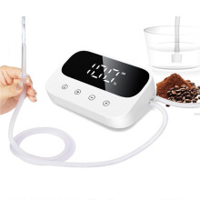 1 Set Adjustable Pressure Electric Enema Pump Kit for Home Colon Cleanse, Rechargeable Water & Coffee Enemas