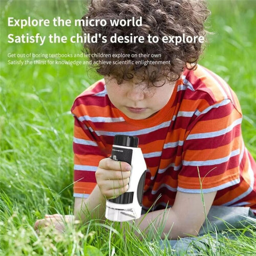 Kids Portable  Microscope 50X-300X Science Discoveries Handheld Microscopes Young Explorers 1