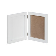 Moldura para fotos de bebê com impressões de mãos e pés 19 x 28 x 1 cm lembranças únicas decorativas