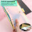 4 PCS A5 Rainbow Soft PVC-Notebook-Binder Klare Soft PVC-Notebook-Abdeckung, Loose Leaf Personal Planner Binder 3
