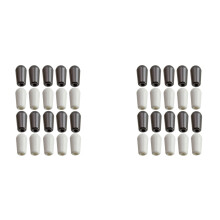 Ein Satz von 40 Gitarren 3 Wege Kipp Schalter Kappen Erinnerungs Knopf für / Gitarren Zubehör 4mm