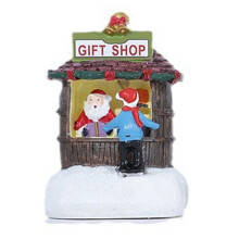 Christmas Resin Small House Christmas Hotel Shopping Mall Counter Decoration Christmas Children'S Gift A