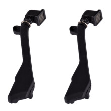 2X Black Rubber Snorkel for 1/10 RC Crawler Car -4 TRX4 T4 Accessories