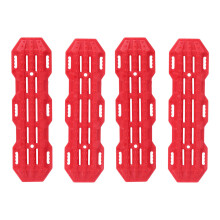 4 Stücke Kunststoff Sand Leiter Recovery Rampen Bord für 1:10 RC Crawler Axial SCX10 CC01 -4 D90 MST CFX, Rot