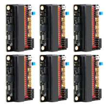 3X Micro-Bit Erweiterungs Karte IOBIT V2.0 Breakout Adapter Shield mit Summer für BBC Micro-Bit Python Grafik Programmierung für Kinder