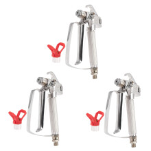 3X 3600Psi Pistolet De Pulverisation De Peinture Sans Air Avec Garde De Buse Pour Pulverisateur De Pompe Wagner Titan Et Machine De Pulverisation Sans