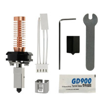 3D-Drucker Hotend für Heizkit 280 Hot End Druckkopf AD5M mit Gehärteter Stahl-Düse Ersatzmontage Teile