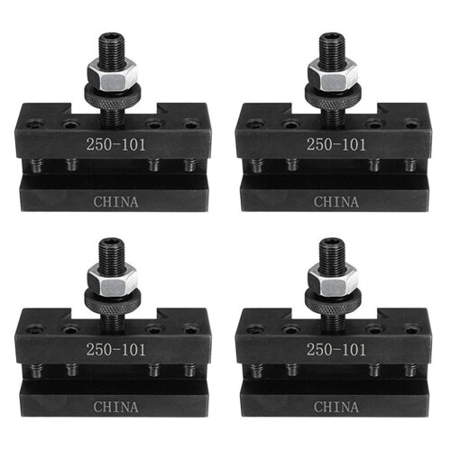 4PCS Quick Change Turning and Facing Holder 250-101 for Lathe Tool Post Holder