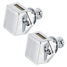 20Pièces Bouton-Poussoir Serrure Sans Clé Loquet Armoire Caravane Serrure pour RV Tiroir Armoire Portes ÉPaisseur 15-27mm