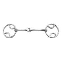 (55mm x 4.5mm x 14mm, Silver) Shires Jointed Horse Bevel Bit