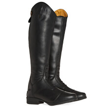 (9 UK Wide, Black) Moretta Womens/Ladies Luisa Long Riding Boots