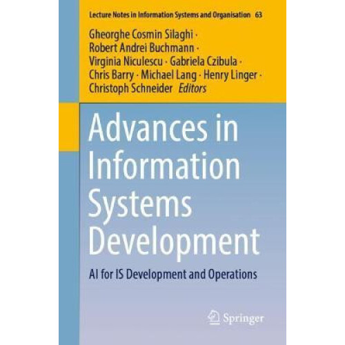 Advances in Information Systems Development AI for IS Development and