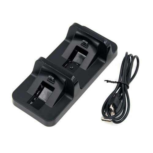 USB Dual Charge Dock for PS4 Controller Game Gamepad Charging Dock Station Stand for   4 PS4 1
