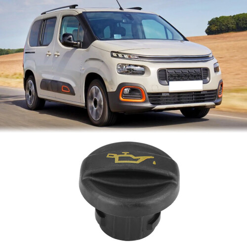Peugeot Citroën Öleinfülldeckel 1180F9 schwarz 2