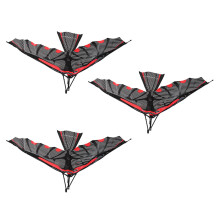 3X Kohlenstoff Faser Modell Flugzeug Montage Schlag FlüGel Flugzeug DIY Modell Flugzeug Flugsaurier Gummi Band Bionisch Flugzeug