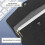 2Pcs Document File Folder, Waterproof Thin PU Leather A4 Envelope Folder Expanding File Organizer Portfolio Storage Case 3